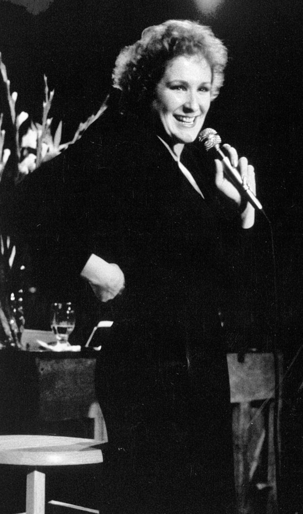 Me...singing for Edna back in the day